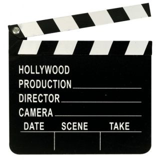  Clapperboard Hollywood Party Decoration Clapper Board Film Prop