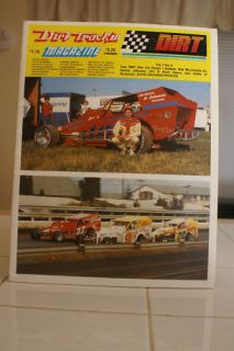 1986 Dirt Trackin Magazine Modified Program Vol 7 3