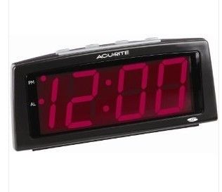  Digital Alarm Clock Large Display Red LED Quick Shipping