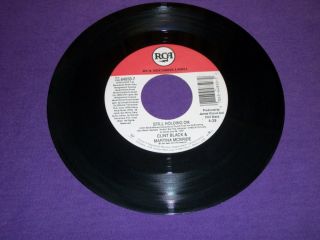 Clint Black Martina McBride Still Holding on RARE 7 Vinyl 45 RPM