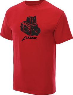 Classic Camera T Shirt Vintage Camera Tee Red M