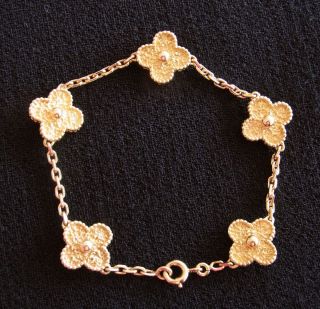 Van Cleef Arpels Alhambra Bracelet Yellow 18K Gold