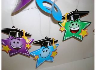  School Smile Stars Graduation Party Kindergarten Decoration
