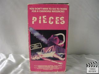Pieces VHS Christopher George Paul Smith Linda Day