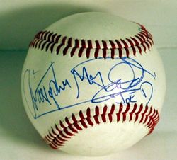 Christopher McDonald Signed Auto Baseball Joe DiMaggio