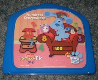 Fisher Price Interactv DVD Blues Clues Numbers Everywhere