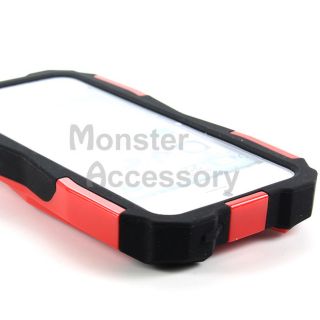 Red Cobra Double Layer Hybrid Gel Case Cover for Apple iPhone 5 5th