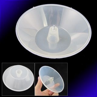 Kitchen Range Hoods Parts 5mm Threaded Clear Plastic Oil Cup Tray