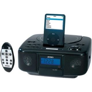   BK Docking Digital Music System/Alarm Clock with CD for iPod (Black