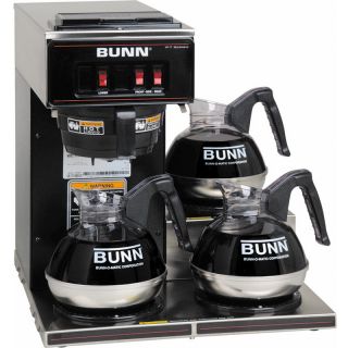 Bunn Commercial Coffee Maker Pourover Brewer VP17 3BLK Machine w 3