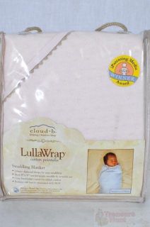 Cloud B Pointelle Cotton Lullawrap Generously Sized at 35 Square