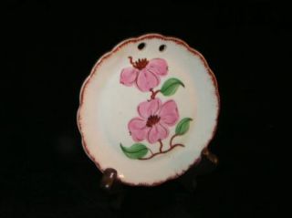 Small Clouse Pottery Hand Painted Pink Dogwood Plate