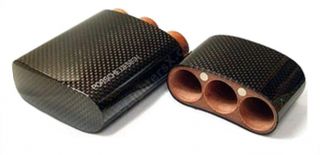 Porsche Design Carbon Fiber 3 Robusto Cigar Case