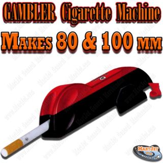 Gambler Hand Cigarette Making Maker Injector Rolling Roller Machine 80