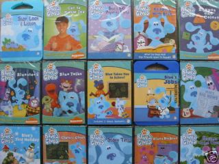 15 Lot Educational Assorted Blues Clues Brand New DVD