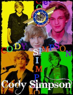 Cody Simpson  Rock Star  Personalized T Shirts