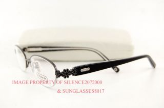 Brand New COACH Eyeglasses Frames 1007 GUNMETAL 100% Authentic