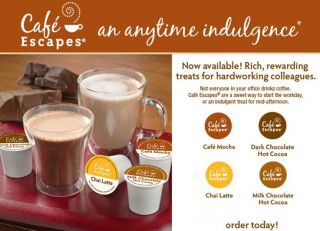  Cup Cafe Escapes Chai Latte Specialty Coffee Tea 24 Count