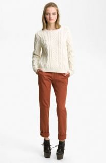 A.P.C. Cable Knit Pullover Sweater