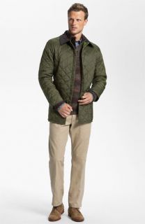 Barbour Quilted Jacket & Grown & Sewn Twill Pants