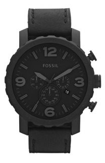 Fossil Nate IP Chronograph Watch