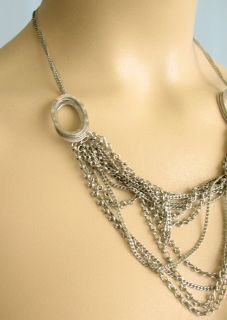 Citrine by The Stones Draped Tangled Chains Necklace