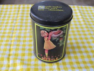 Vintage 1988 Nestle Chocolate Collectible Tin