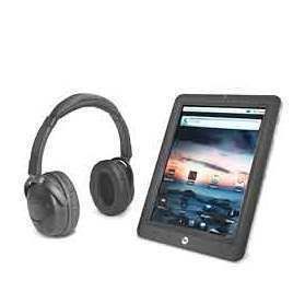 Coby Kyros Internet Tablet & Headphones   Ideal Portable Entertainment