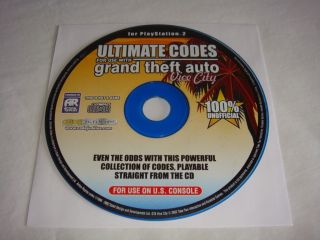 AR Ultimate Codes GTA Grand Theft Auto Vice City PS2 2