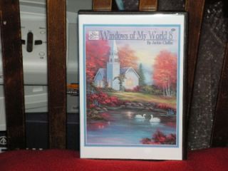 Jackie Claflin Windows of My World 8 Art CD See Pic