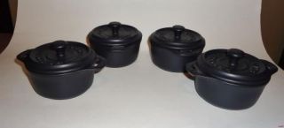 Staub Mini La Cocotte Ceramic Bakeware Cookware Pots Casserole Lids