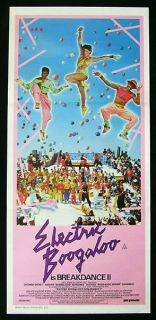 Breakin 2 Electric Boogaloo 1984 Breakdance Daybill Movie Poster