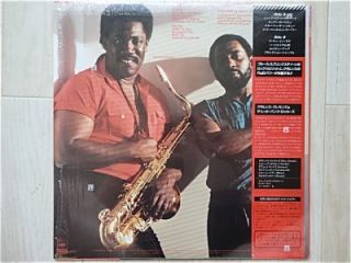 CLARENCE CLEMONS & THE RED BANK ROCKERS / RESCUE JAPAN LP / OBI, RARE