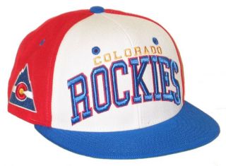 Colorado Rockies NHL Vintage Superstar Snapback Hat Cap