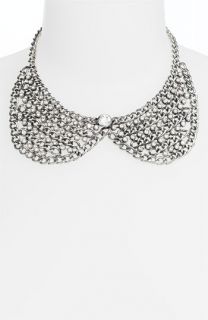 BP. Chain & Rhinestone Collar Necklace