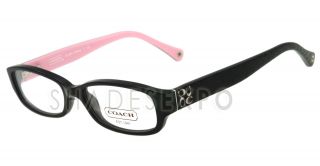 New Coach Eyeglasses HC 6001 5053 Pink Emily 48mm