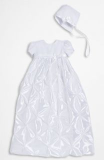 Little Things Mean a Lot Taffeta Gown & Bonnet (Infant)