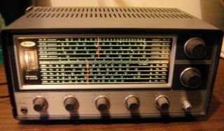 Allied A 2515 Short Wave Radio with Speaker Working Great No Res