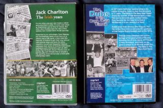 Irish Football DVDs Dubs Jack Charlton Colm Meaney RARE