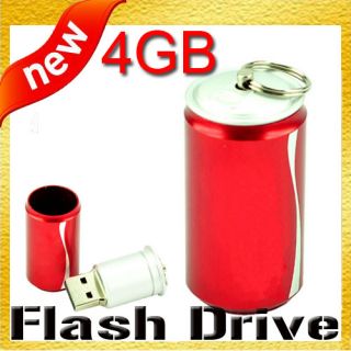  is stainless steel metal Mini Coke Can Design 4GB Flash Memory Drive