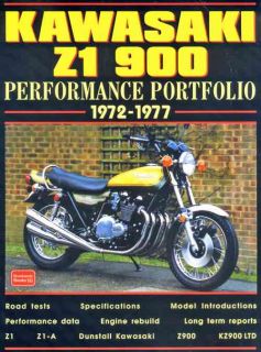 Kawasaki Z1 900 Performance Portfolio 1972 1977 Z1 A, Dunstall, KZ900