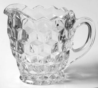 manufacturer colony pattern whitehall clear piece creamer size 3 1 2