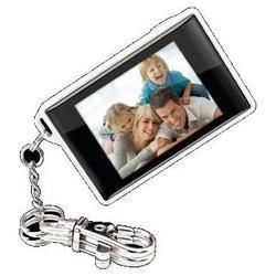 New Coby DP180 Keychain Digital Photo Frame DP180 Wht