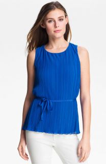 Halogen® Pleated Knit Top