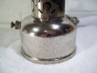 Vintage Coleman Kerosene Lantern Model 237 Nickel Undated