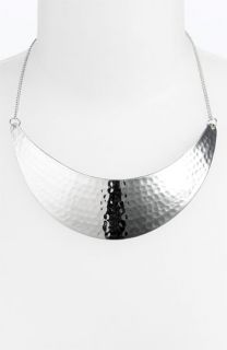 Stephan & Co Hammered Collar Necklace