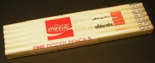 VINTAGE COCA COLA 1970s 12 pack of pencilsAdds life to everything