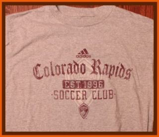 SHIRT SALE MLS Colorado Rapids Soccer Apparel Logo T Shirt S