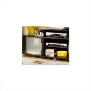 South Shore City Life TV Stand in Chocolate 4219601
