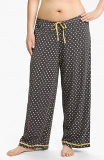 Hue Watercolor Dot Pajama Pants (Plus)
